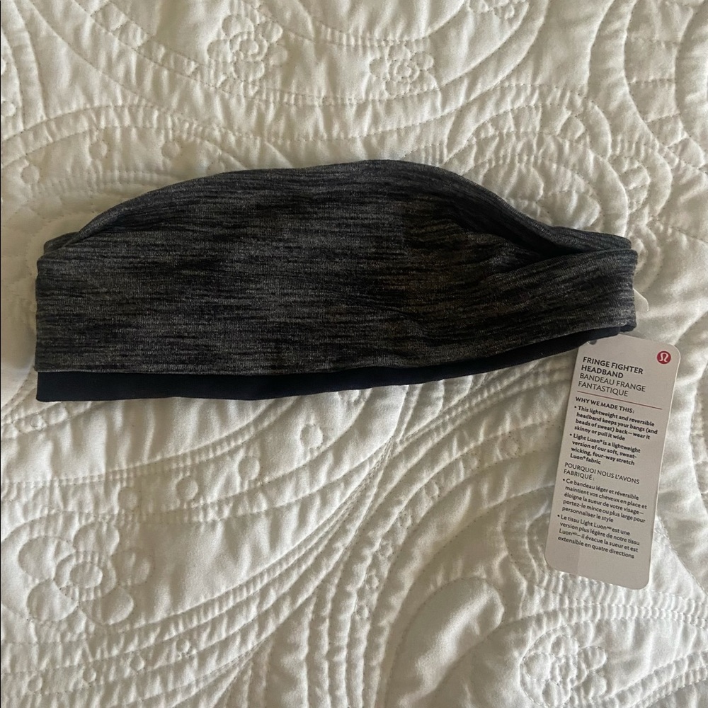 Lululemon Fringe Fighter Headband Brand New